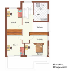 Stapelfeldt Bauunternehmung Geesthacht | Neubau in Bendestorf von einem Architektenhaus / Einfamilienhaus - zum Verkauf - mit Dachterrasse, Kamin, hochwertiger Ausstattung, energieeffizient, Grundriss