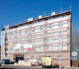 Bauunternehmen für Industriebau Bauunternehmen Umbau Schlachthof Verwaltungsgebäude Büroetage Hamburg Sankt Pauli Abbrucharbeiten Sanierung Fassade Denkmalschutz Sanierungsmaßnahmen Lagerhalle Werkshalle Industriegebäude Stapelfeldt Bauunternehmung