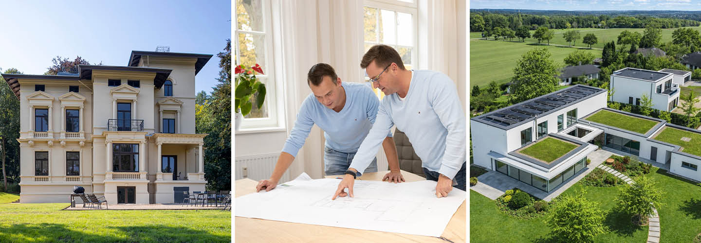 Teamarbeit und realisierte Bauprojekte der Stapelfeldt Bauunternehmung in Geesthacht und der Region