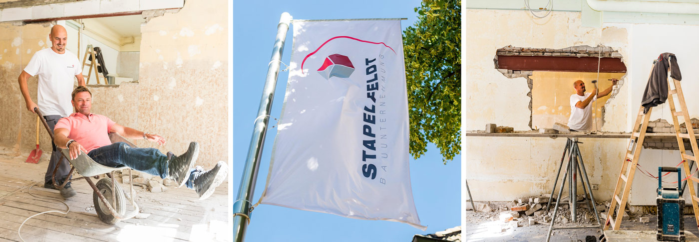 Stapelfeldt Bauunternehmung Geesthacht neuer Firmensitz Düneberger Straße 83