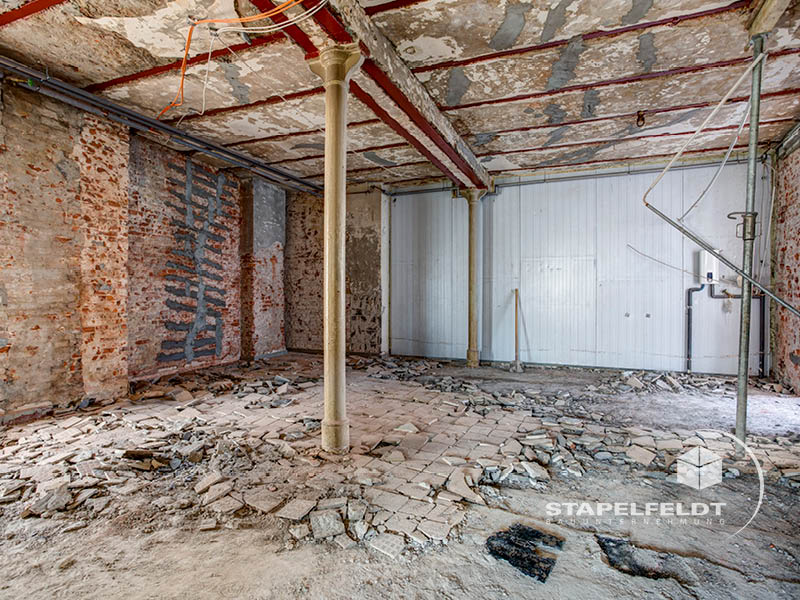 Bauunternehmen für Hamburg - Bürogebäude bauen in St. Pauli - Sanierung Bürogebäude / Verwaltungsgebäude / Produktionshalle / Altbau unter Denkmalschautz - Industriebau Gewerbebau