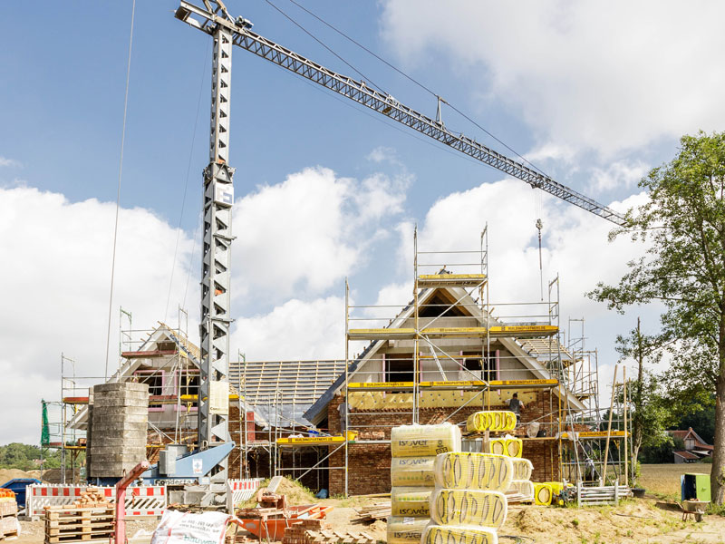 Bauunternehmen Lüneburg - inhabergeführte Baufirma - für Bauvorhaben in der Stadt und dem Landkreis Lüneburg  & Umgebung - Bauprojekt / Referenz Neubau im Kreis Lüneburg - exklusiver, großzügiger, individueller Bau eines Einfamilienhauses