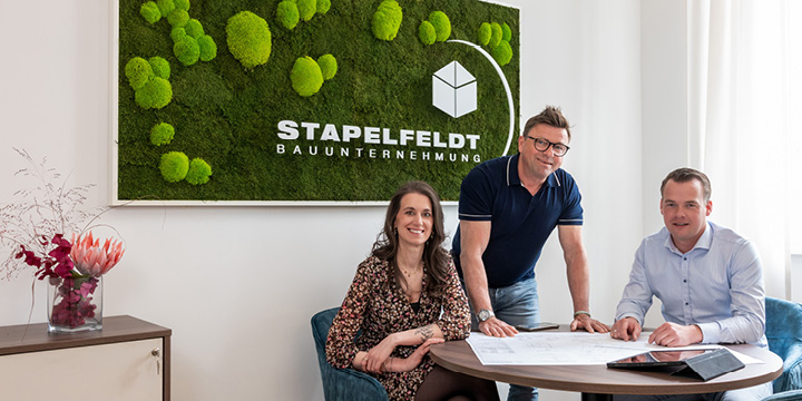 Stellenangebot Polier im Hochbau in Geesthacht: Ihre Ansprechpartner für ihre Bewerbung in unserem Bauunternehmen sind Mario Stapelfeldt, Björn Prahl und Natascha Metzdorff