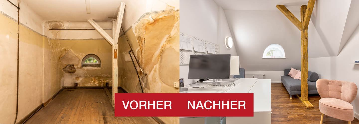Sanierung Sanierungsmaßnahmen Sanierungsbau Sanierungsarbeiten Bausanierung Feuerwache Pulverfabrik Düneberger Straße Denkmalschutz historische Komplettsanierung Bauunternehmen Stapelfeldt Bauunternehmung Geesthacht Großraum Hamburg Lauenburg Lüneburg