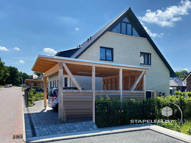 Schwarzenbek Neubau Neubauvorhaben Hausbau Wohnhaus Doppelhaus Doppelhaushälfte Stahlbetonarbeiten Kalksandsteinarbeiten Quadroelemente Bauunternehmen Stapelfeldt Bauunternehmung