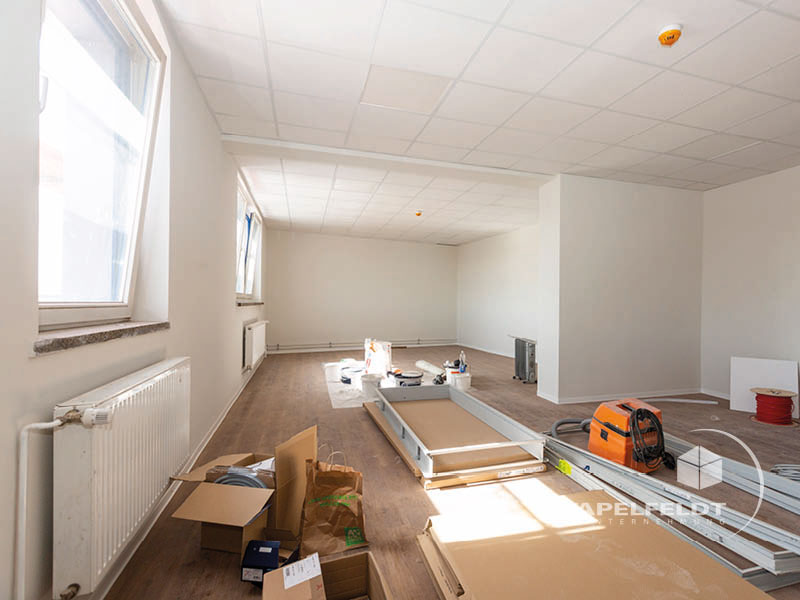 Bauunternehmen für Industriebau Bauunternehmen Umbau Schlachthof Verwaltungsgebäude Büroetage Hamburg Sankt Pauli Abbrucharbeiten Sanierung Fassade Denkmalschutz Sanierungsmaßnahmen Lagerhalle Werkshalle Industriegebäude Stapelfeldt Bauunternehmung