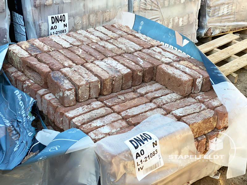 Antik-Verblender „Oud Maasland“ für die Fassade – Neubau Mehrfamilienhaus Witzhave | Stapelfeldt Bauunternehmung