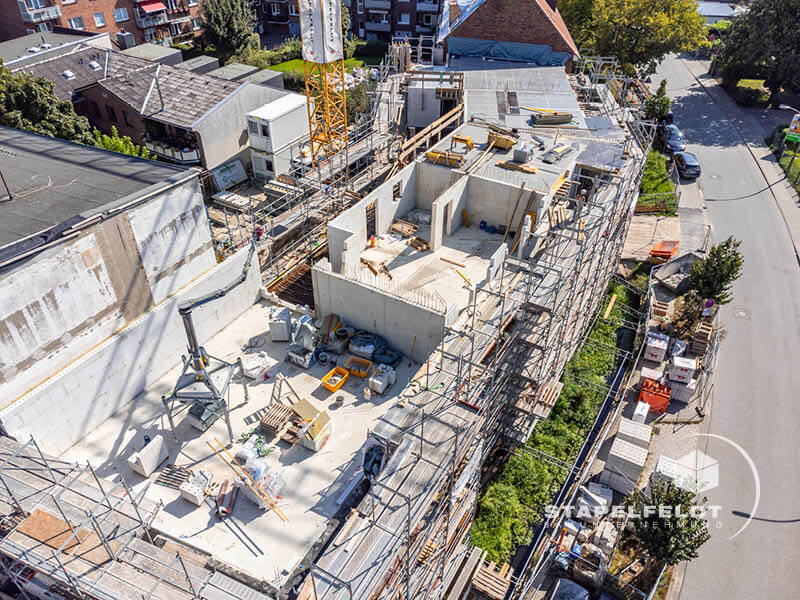 Bauunternehmen für privaten Wohnbau in Hamburg Bergedorf | Stapelfeldt Bauunternehmung Geesthacht | Neubau Mehrfamilienhaus Wohnungsbau Rohbau Baustelle Bauunternehmer