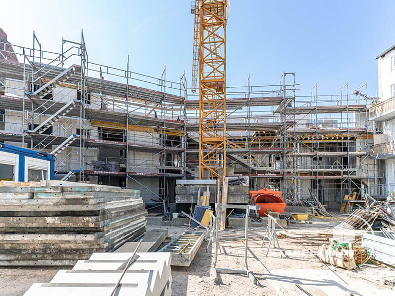 Bauunternehmen für privaten Wohnbau in Hamburg Bergedorf | Stapelfeldt Bauunternehmung Geesthacht | Neubau Mehrfamilienhaus Wohnungsbau Rohbau Baustelle Bauunternehmer