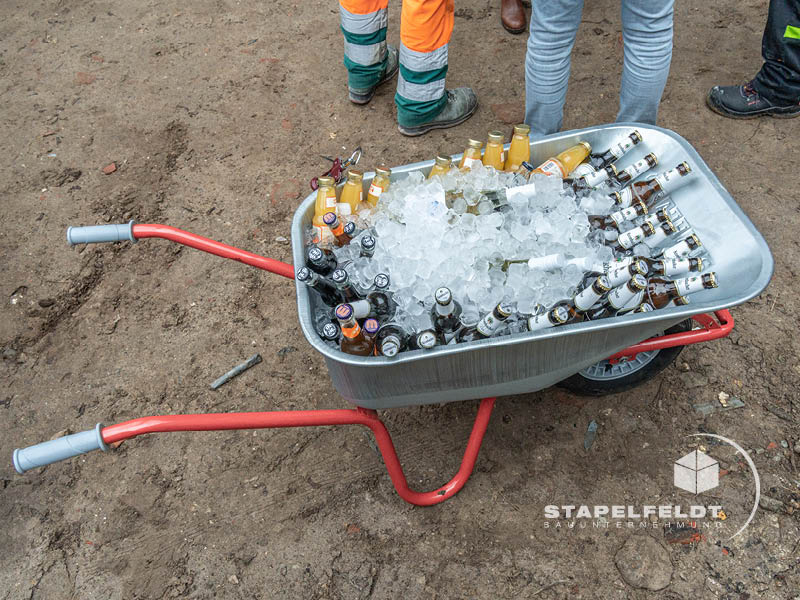 Richtfest in Hamburg Bergedorf | Stapelfeldt Bauunternehmung Geesthacht | Neubau Mehrfamilienhaus