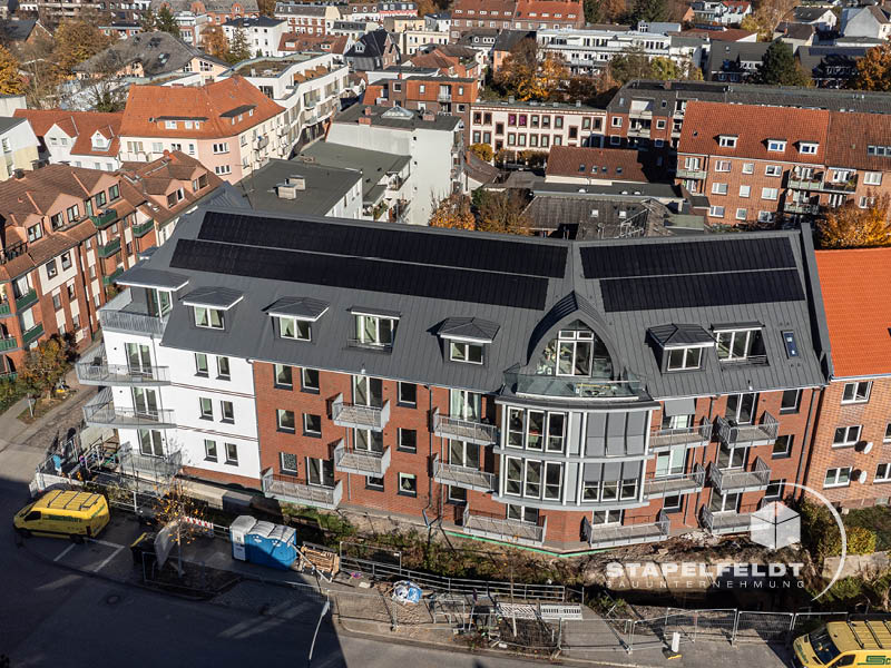 Fertigstellung Wohnungsbau Bergedorf-Süd | Bauunternehmen für privaten Wohnbau in Hamburg | Stapelfeldt Bauunternehmung Geesthacht