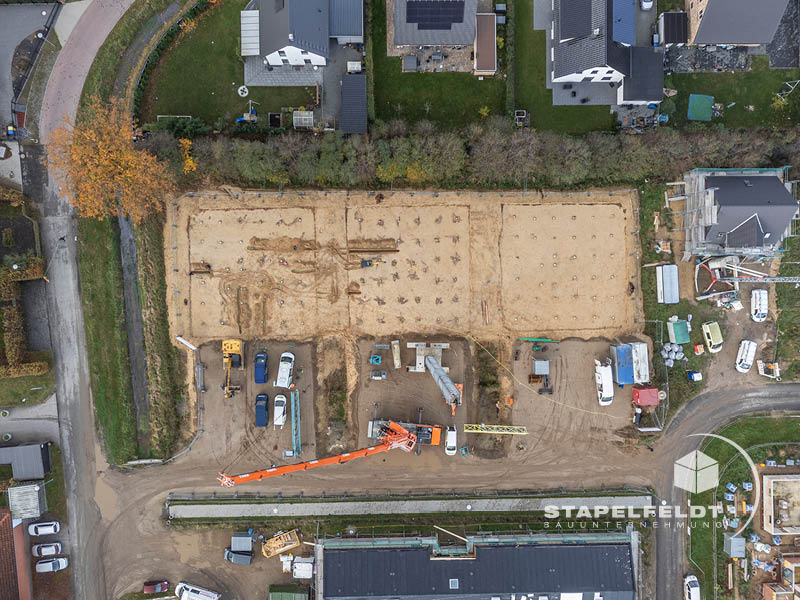 Das Bauunternehmen für den Neubau von 5 Mehrfamilienhäusern in Tespe | Baugebiet am Am Avendorfer Weg / Osterstücke | nach KfW 40 Standard | Stapelfeldt Bauunternehmung