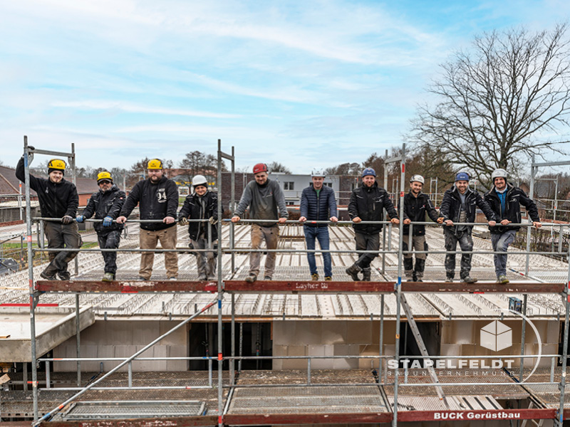 Das Bauunternehmen für den Neubau von 5 Mehrfamilienhäusern in Tespe | Baugebiet am Am Avendorfer Weg / Osterstücke | nach KfW 40 Standard | Stapelfeldt Bauunternehmung