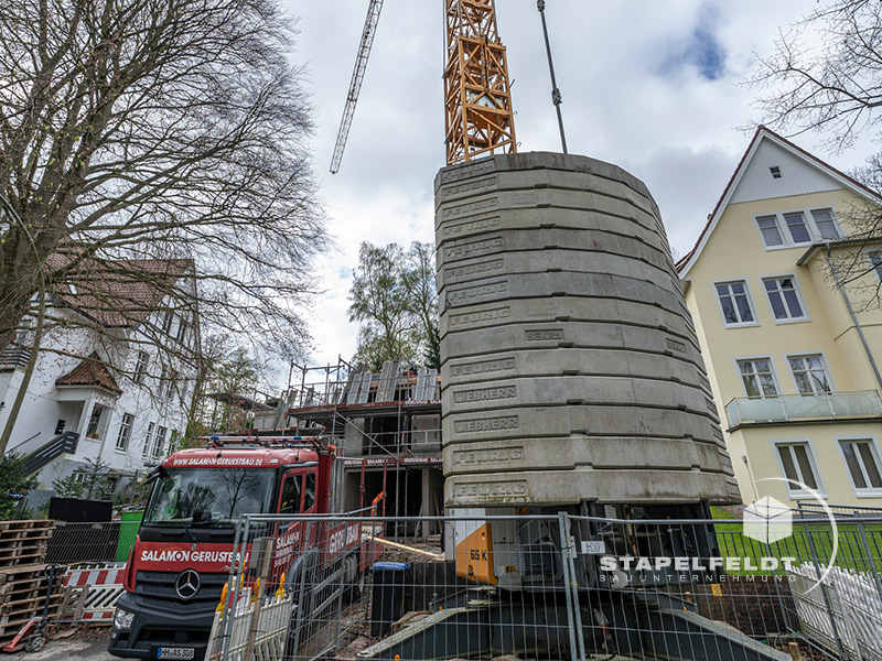 Bauunternehmen für Neubau eines Mehrfamilienhauses im Villenviertel von Hamburg-Bergedorf | Stapelfeldt Bauunternehmung Geesthacht