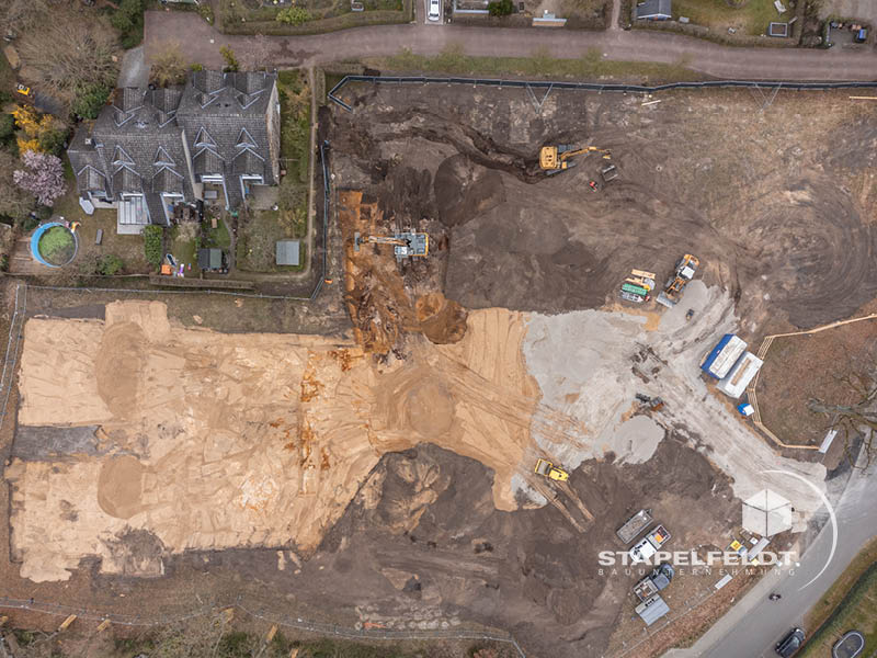 Privater Wohnungsbau | Neubaugebiet / Wohnquartier Reiherstieg in Lüneburg Wilschenbruch | Bauunternehmen von hochwertigem, altengerechtem Neubau von Mehrfamilienhäusern | Stapelfeldt Bauunternehmung