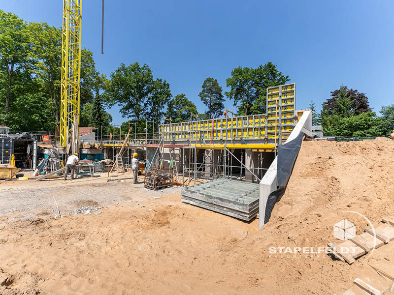 Privater Wohnungsbau | Bauarbeiten zur Erstellung der zwei Eigenheime / Wohnquartier Reiherstieg in Lüneburg Wilschenbruch | Bauunternehmen von hochwertigem, altengerechtem Neubau von Mehrfamilienhäusern | Stapelfeldt Bauunternehmung