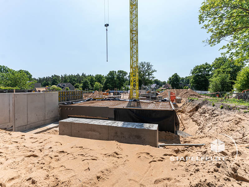 Privater Wohnungsbau | Bauarbeiten zur Erstellung der zwei Eigenheime / Wohnquartier Reiherstieg in Lüneburg Wilschenbruch | Bauunternehmen von hochwertigem, altengerechtem Neubau von Mehrfamilienhäusern | Stapelfeldt Bauunternehmung