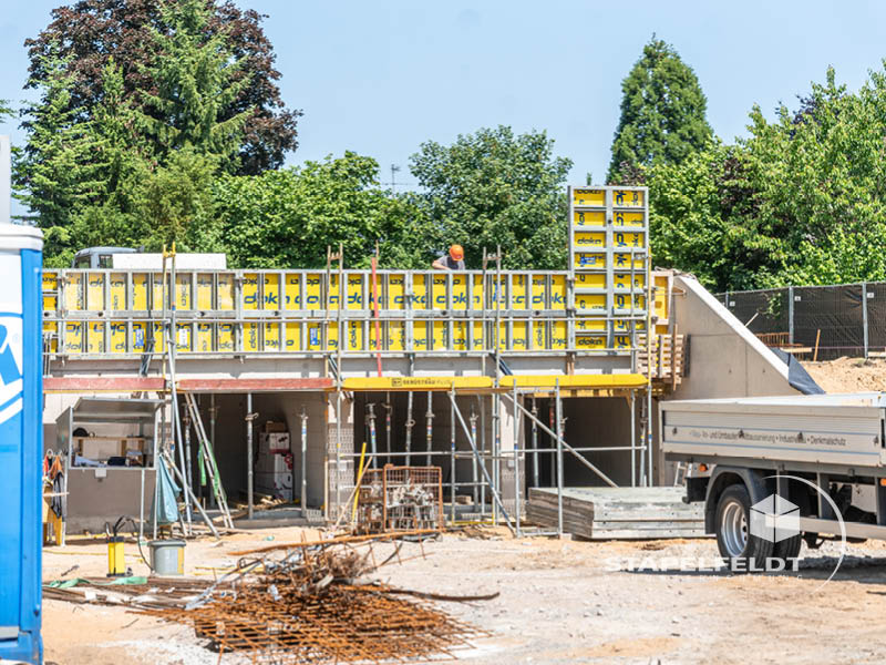 Privater Wohnungsbau | Bauarbeiten zur Erstellung der zwei Eigenheime / Wohnquartier Reiherstieg in Lüneburg Wilschenbruch | Bauunternehmen von hochwertigem, altengerechtem Neubau von Mehrfamilienhäusern | Stapelfeldt Bauunternehmung
