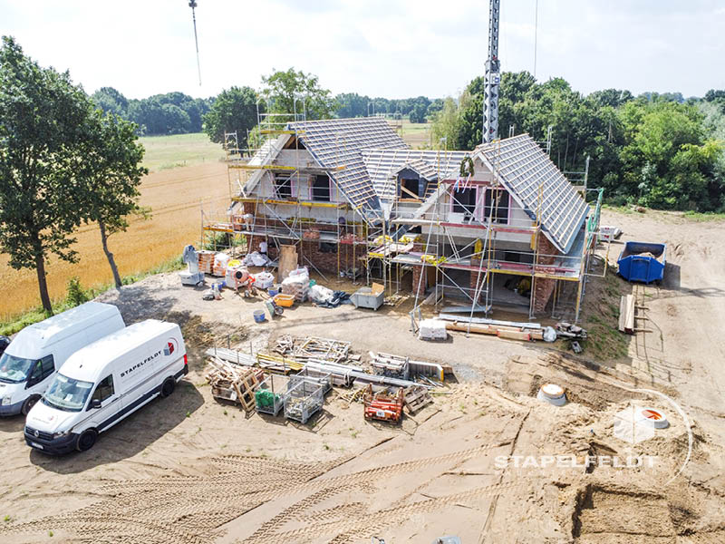Einfamilienhaus bauen im Landkreis Lüneburg | Bauunternehmen Stapelfeldt Bauunternehmung