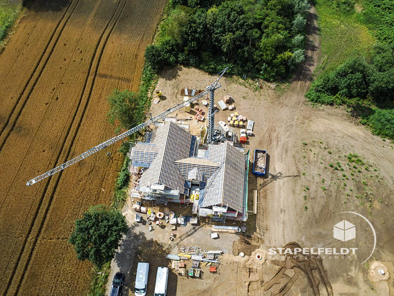 Einfamilienhaus bauen im Landkreis Lüneburg | Bauunternehmen Stapelfeldt Bauunternehmung