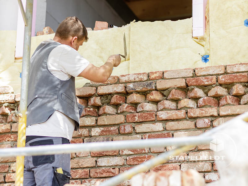 Zierklinker für Einfamilienhaus Neubau im Landkreis Lüneburg | Bauunternehmen Stapelfeldt Bauunternehmung