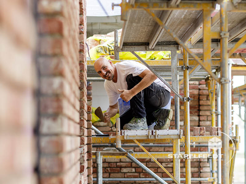 Maurerarbeiten Klinkerarbeiten Klinkersteine Zierklinker für dekorative Verzierungen an Fassade im Landkreis Lüneburg | Bauunternehmen Stapelfeldt Bauunternehmung